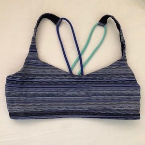 Lululemon Sports Bra-Blue